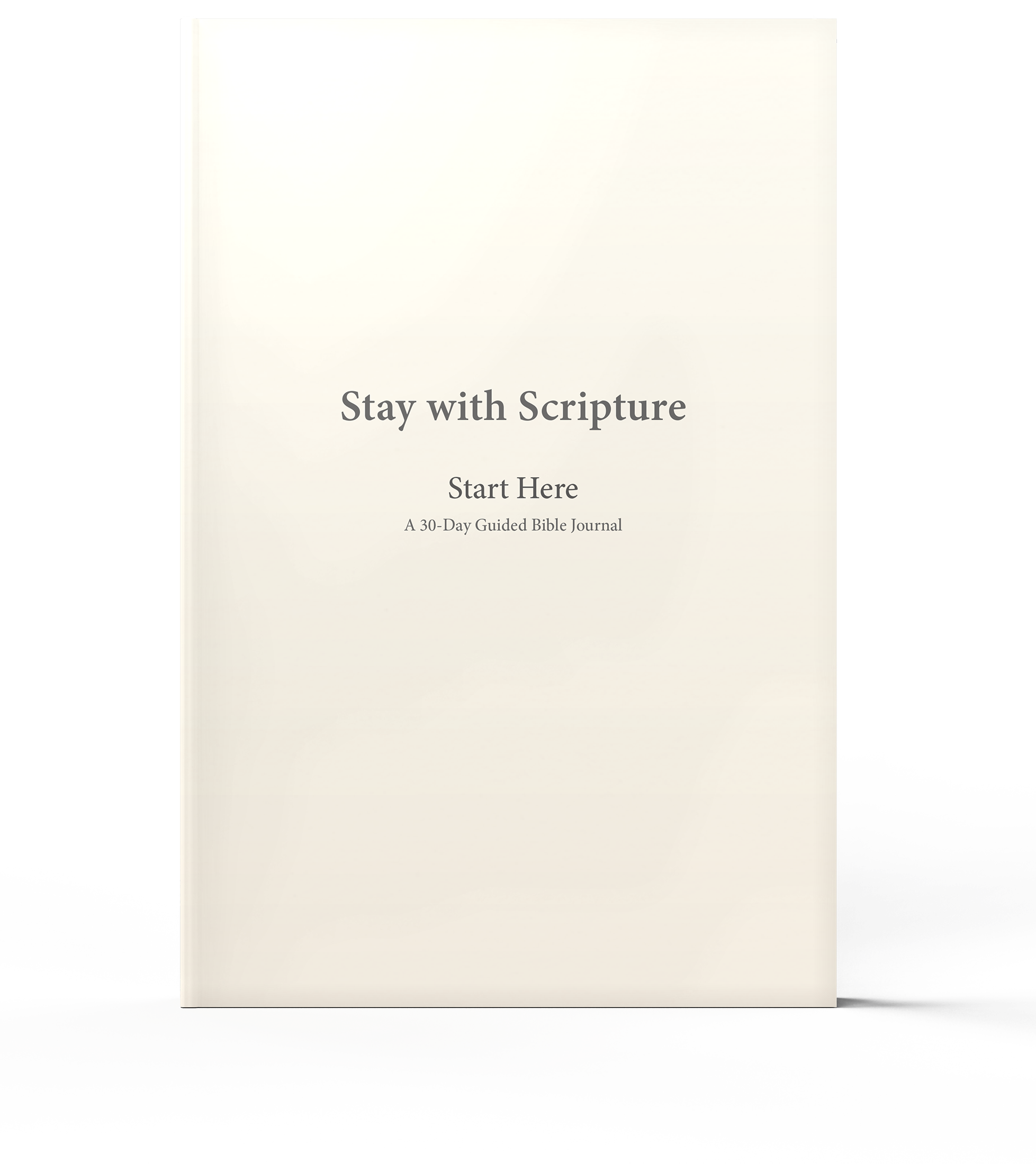 Start Here journal cover